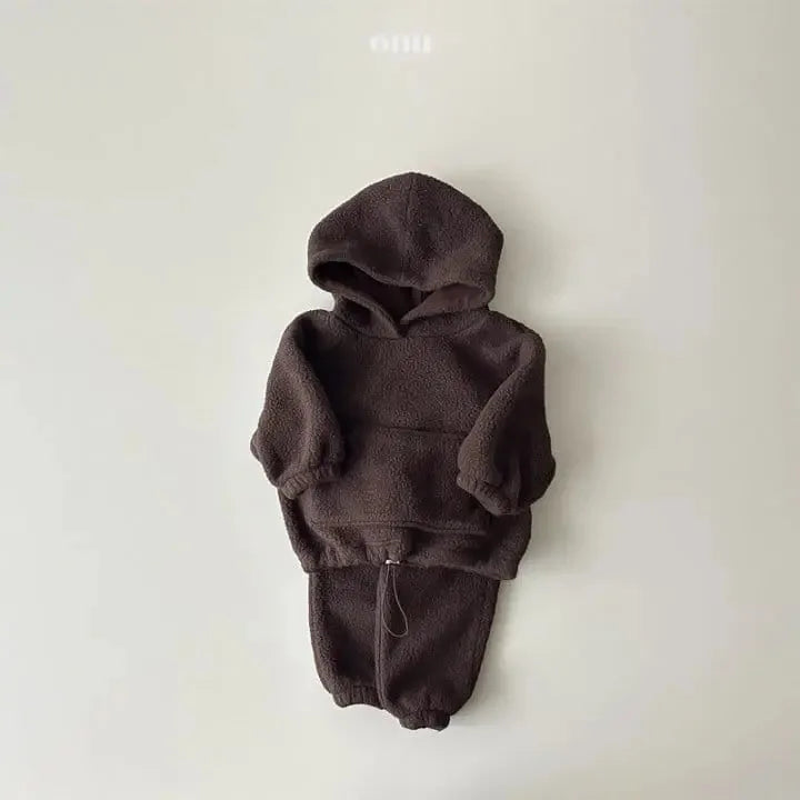 Polar Fleece Hoodie Set