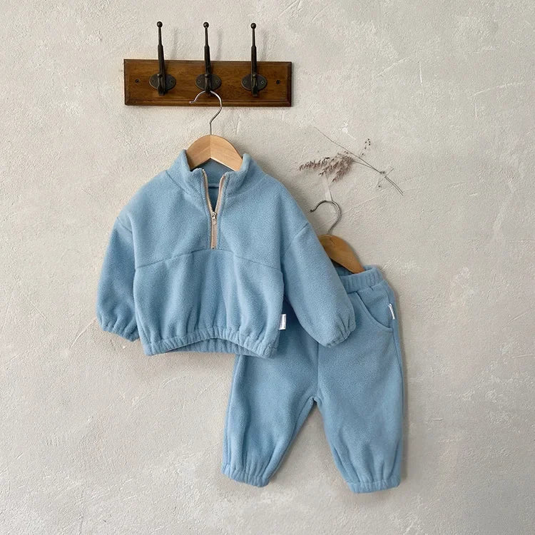 Fleece Zip Sweat Set