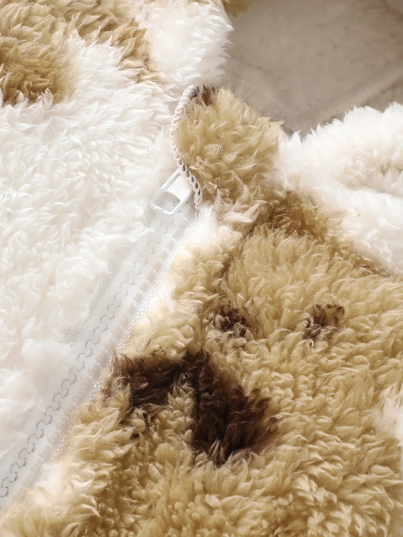 Teddy Snuggle Hooded Jumpsuit