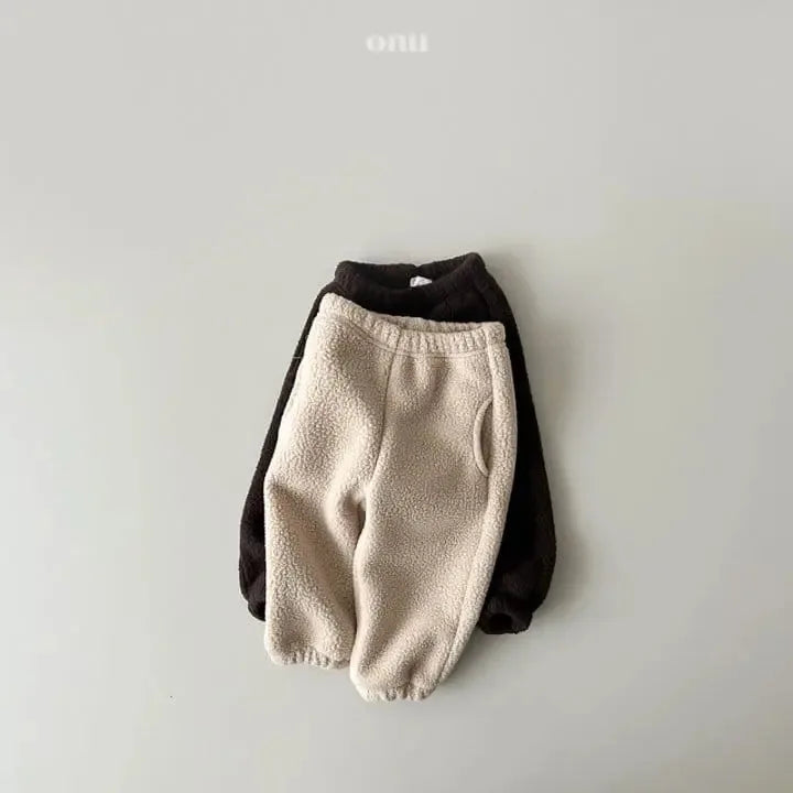 Polar Fleece Hoodie Set