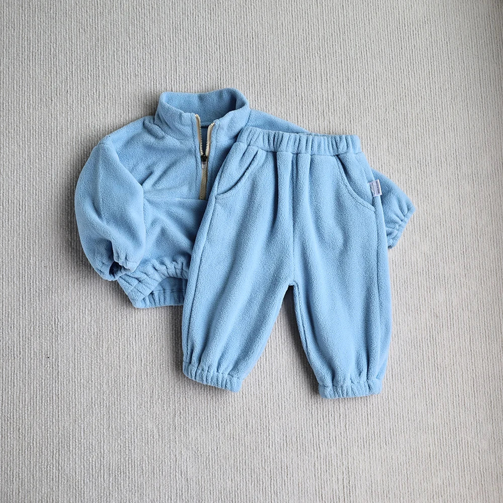 Fleece Zip Sweat Set